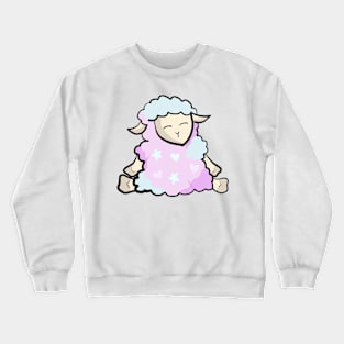 Cotton Candy Sheep Crewneck Sweatshirt